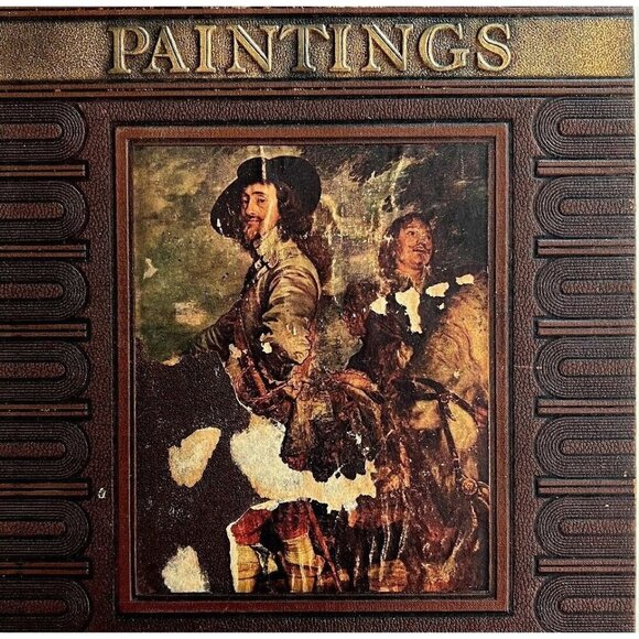 World Famous Paintings 100 Plates 1st Edition 1939 Rare Great Art History BKBX6 - Picture 1 of 16